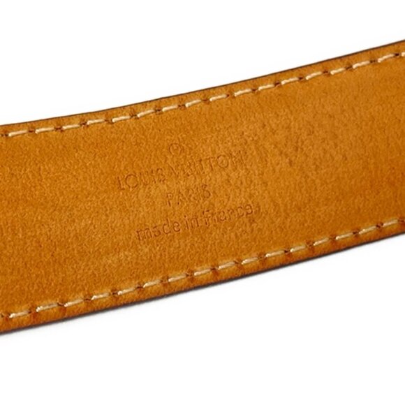 LOUIS VUITTON Monogram Santure initials LV belt Monogram bran-392-090625 - Picture 7 of 8